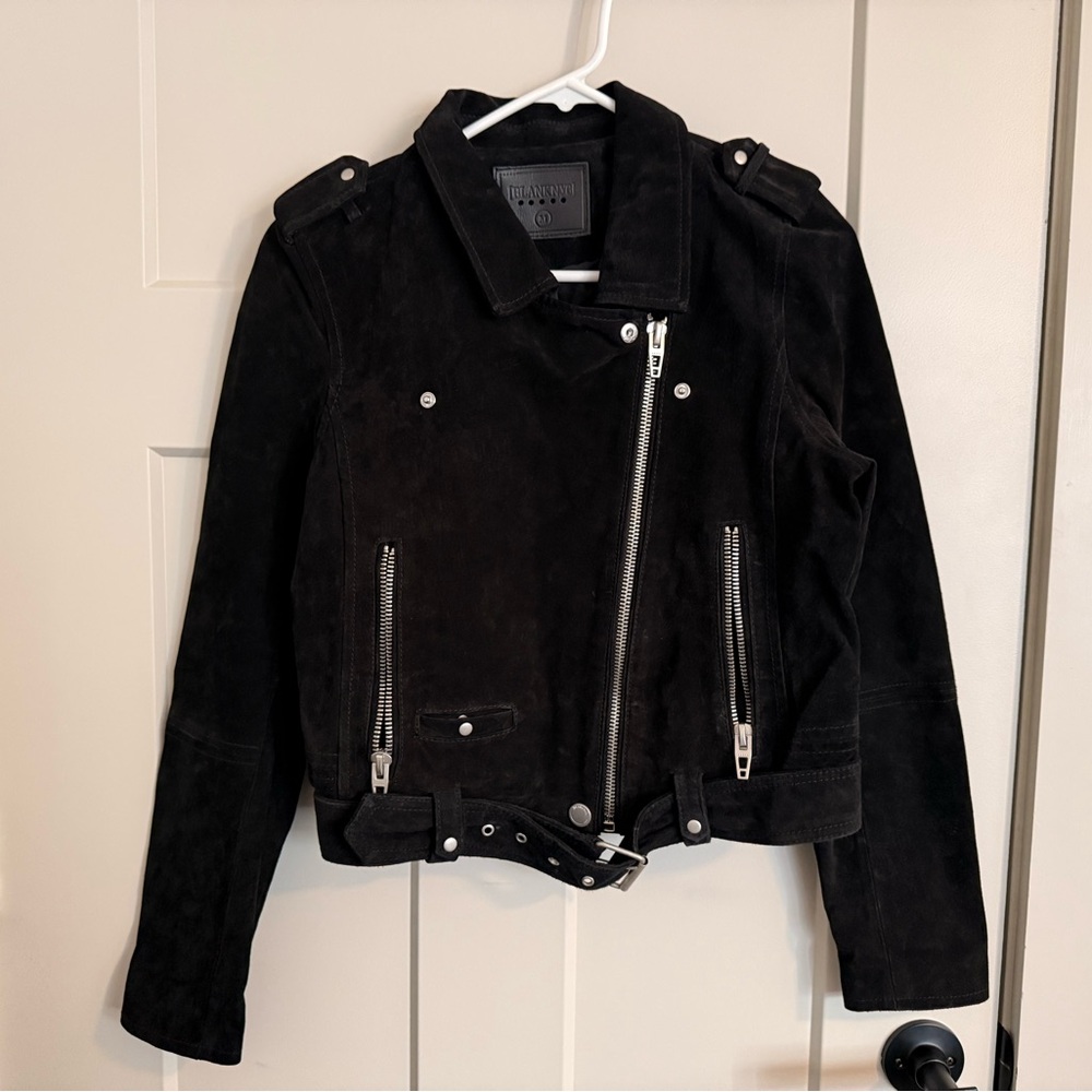 Blank NYC Black Leather Jacket
